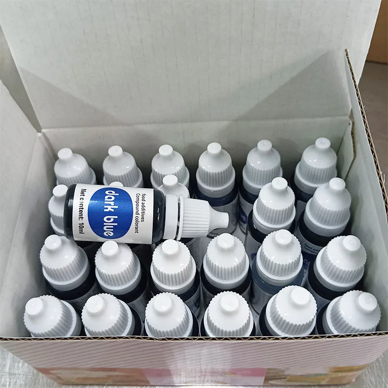 Halal food coloring 10g white liquid coloring for cake cookies ice cream color