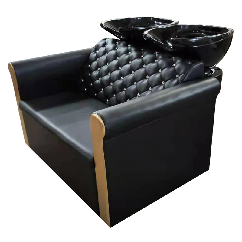 Double shampoo bed black gold customizable color stereotyped cotton factory direct sales