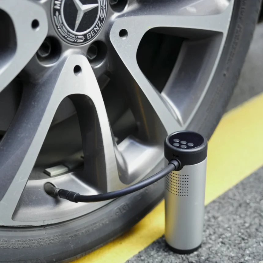 Светодиодные лампы 150psi датчик давления в шинах Электрический насос портативный воздушный для автомобиля мотоцикла велосипеда Накачка шин
