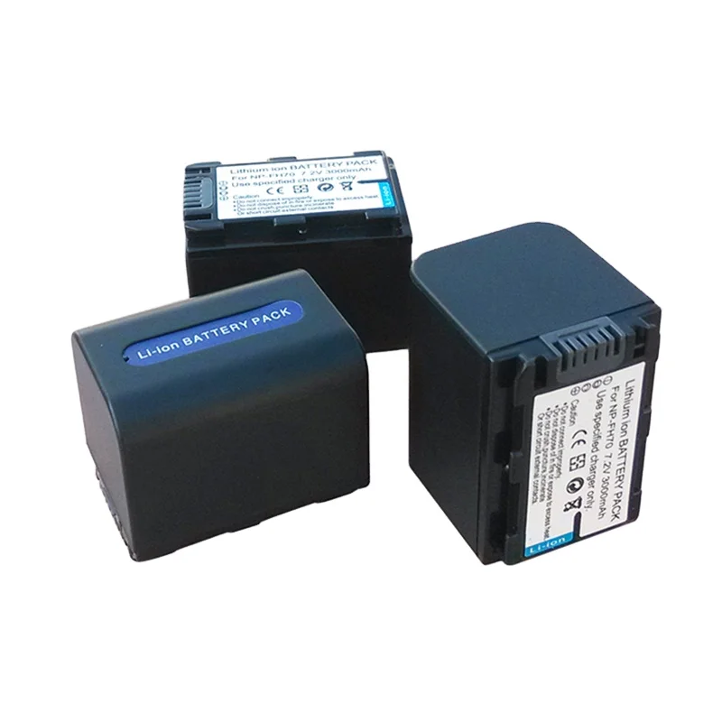 Digital Battery NP-FH70 NP-FH60 NPFH70 NP FH70 FH60 for SONY DCR-SX60 HDR-UX7E UX7 UX5E TG1 TG3 TG5V AC-VQH10 HXR-MC1 Camcorder