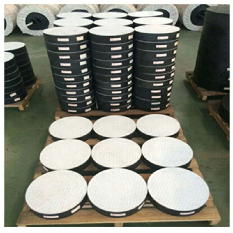 Manufacturers customized bridge rubber bearing plate round rubber damping bearings