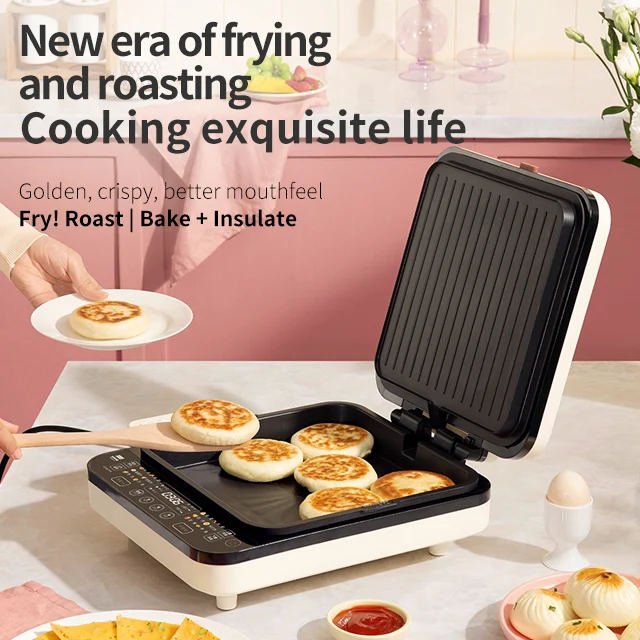 kitchen appliances pancake makers 12 inch pancake maker machine Aluminum Hot Plate electric pancake maker