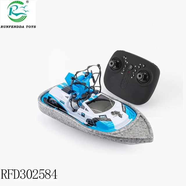RFD TOYS RC Drone Car Boat 3 In 1 High Speed Electric Boat Remote Control Boat for Kids