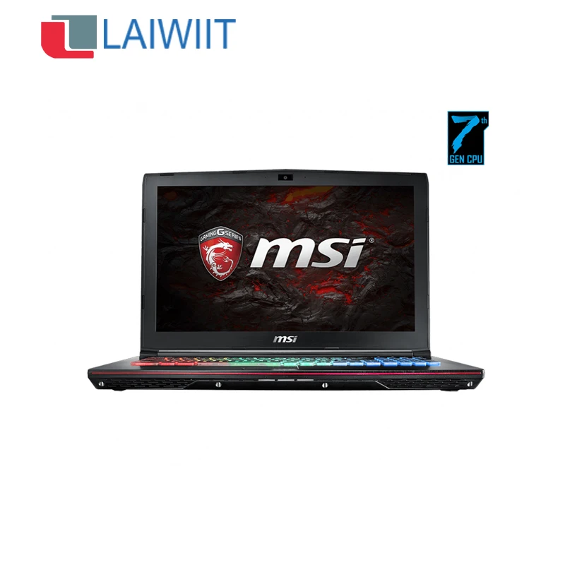 LAIWIIT Msi laptops core i7 8gb  6gb graphics used gaming laptop