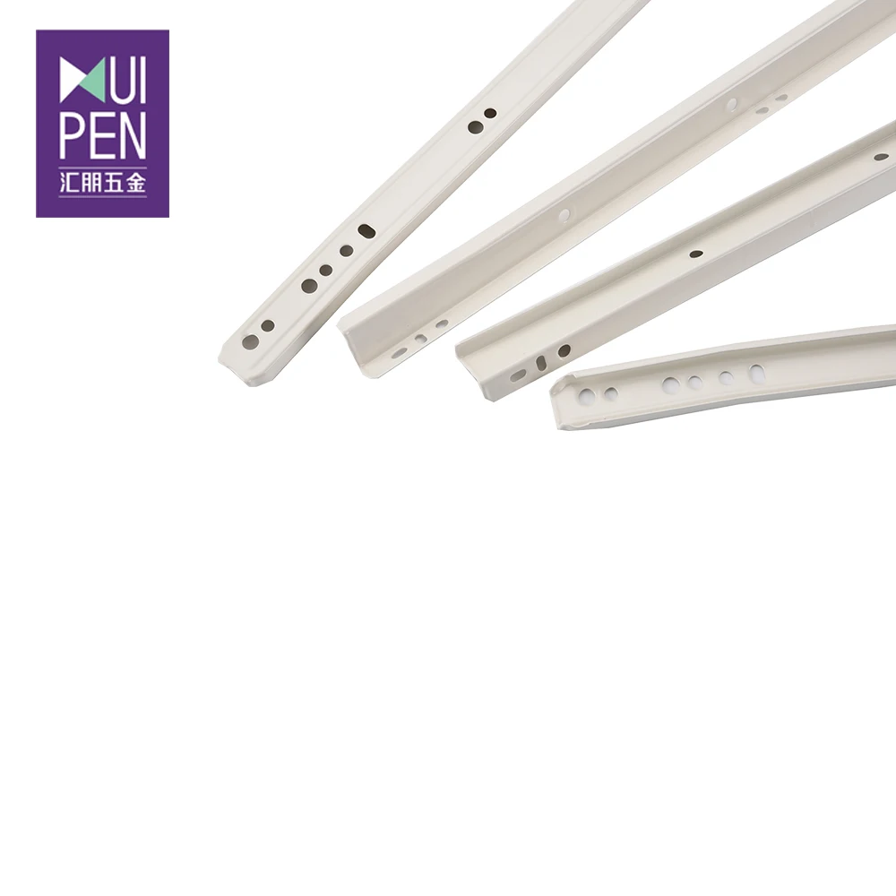 Powder coating Kitchen Cabinet Drawer Slide Channel Drawer Slides Soft Close Push To Open  self closed roller runner