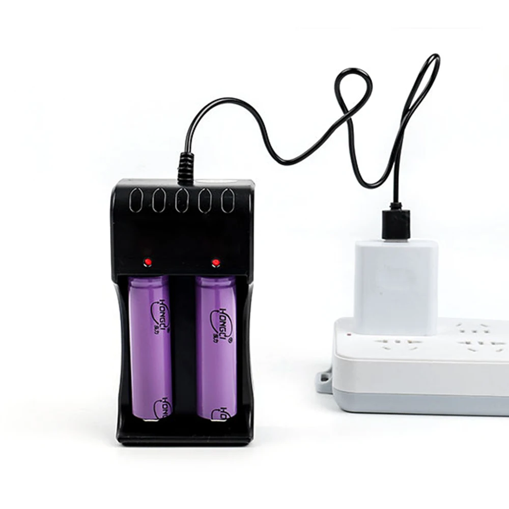 2022 SGG High Quality 2 Slots 18650 Rechargeable Lithium Battery Charger For Batteries Ready to Ship