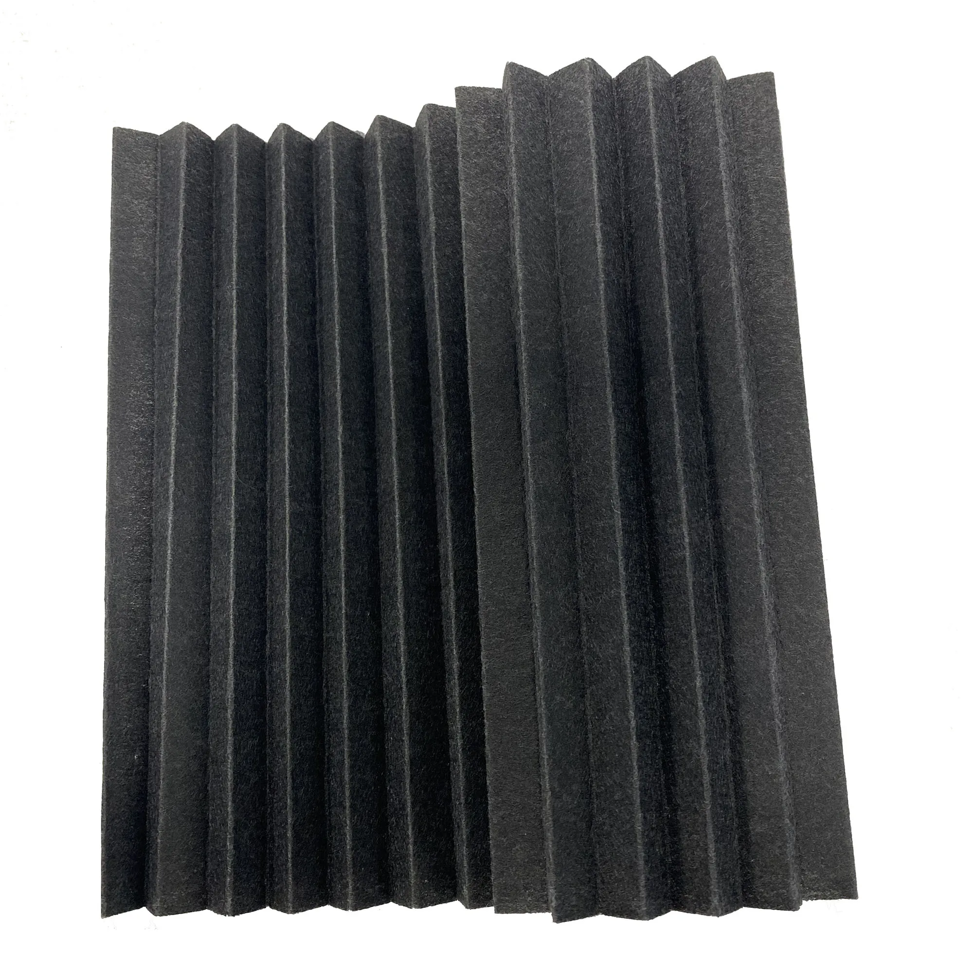 Высококачественный Сложенный фильтр для фильтрации воды из нетканого материала с активированным углем