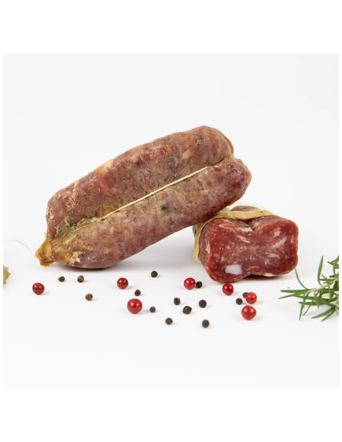 Top Quality Italy Air dried Pork Meat sausage Medium grain minced pork combined with a limited amount of fat