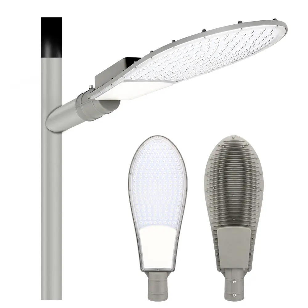 IP65 Waterproof Modern Design Octagonal Timer Switch 30w 50w 100W 150w Street Lamp LED 30000 Lumen100w Outdoor Street Light