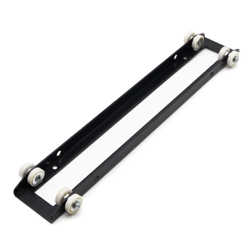 High Temperature Powder Coated Drawer Slide Rollers Wheels Popup Drawer Slide Rail Hardware Accessories Furniture Kitchen Use