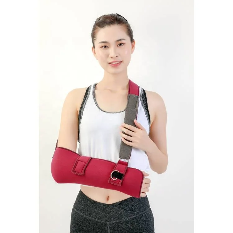 Arm Sling for Shoulder Injury for Women and Men Rotator Cuff Torn Wrist Elbow Surgery with Adjustable Padded Arm Support Straps