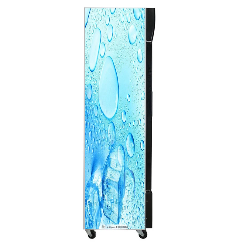 Vertical bar fridge with R600a gas upright Bar beer display cooler cold drinks refrigerator