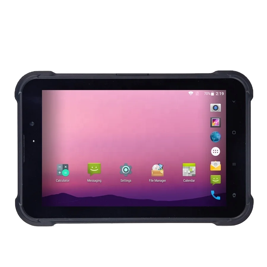 v800 model rugged tablet for outdoor using android10 OS 64gb rfid nfc reader 2d laser scanner optional 4g ruged