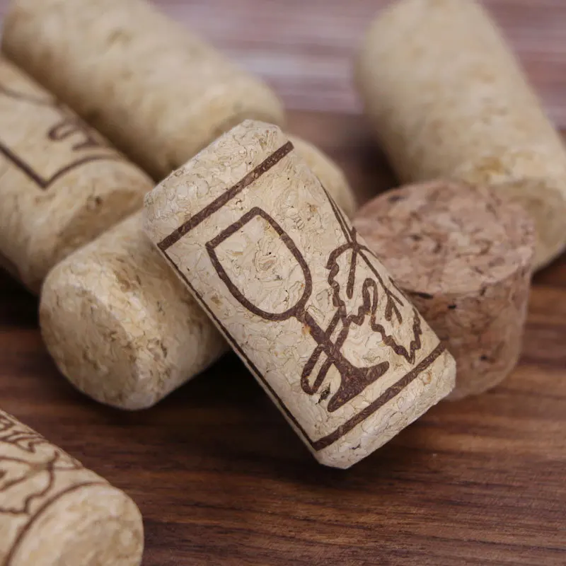 Factory Profesional in custom cork lids  ECO -friendly  Natural Wine Stopper, Hand Craft Wood Glass Bottle Wine Cork lids