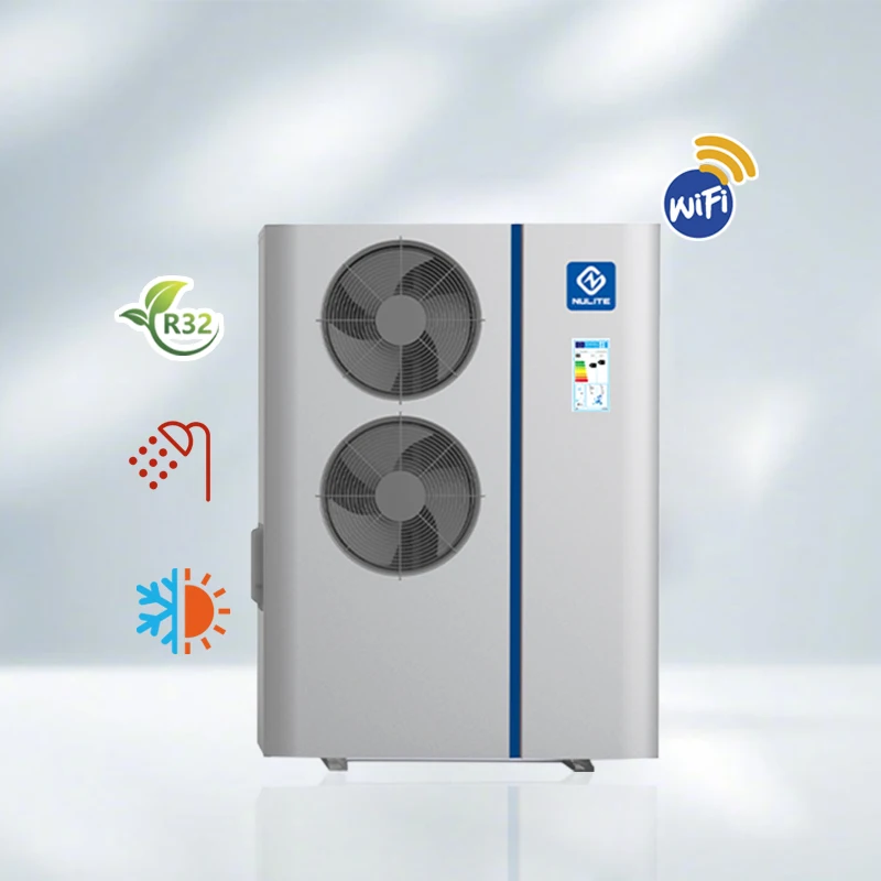 2023 Air Source 8KW  10kw all in one heating pump Water Heater Heat Pump for hot water shower