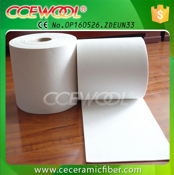 CE certificate high purity ceramic fiber paper for chimneys