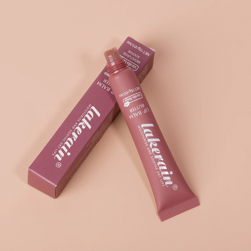 SPF Natural Nourishing Tinted Lip Balm Container Wholesale Vegan Hyaluronic Lip Plumper Gloss Private Label