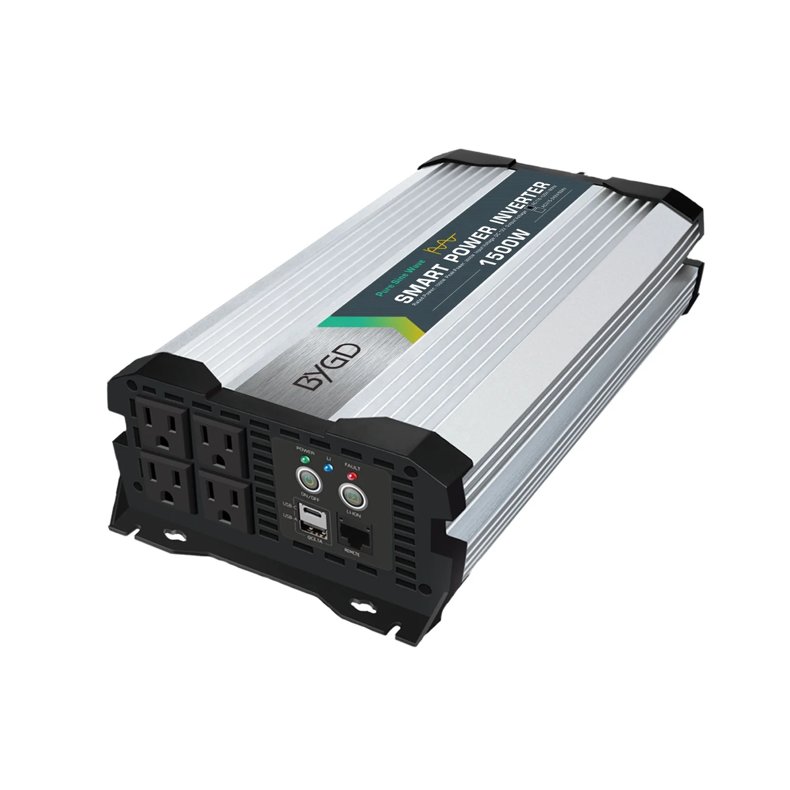 NEW Solar inverter DC12V TO AC110V/230V 50/60HZ 1500w pure sine wave power inverter Support the use of lithium lead acid battery