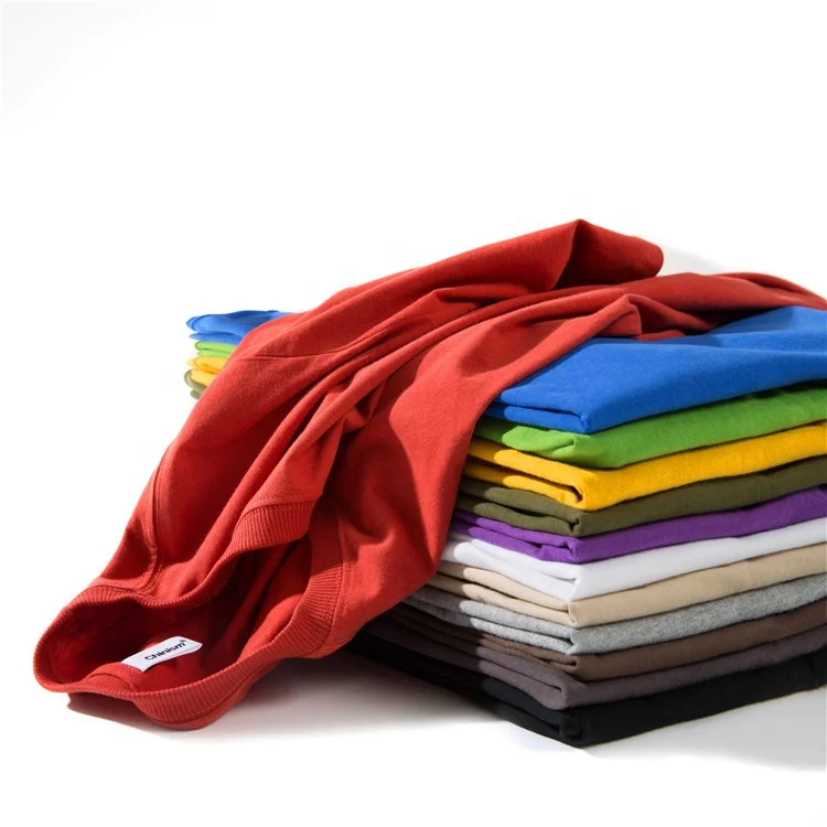 
custom tee shirts printing wholesale short sleeve cotton t shirts 