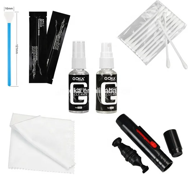 Все в одном наборе, нетоксичный комплект для очистки объектива цифровой зеркальной камеры, подходит для очистки очков