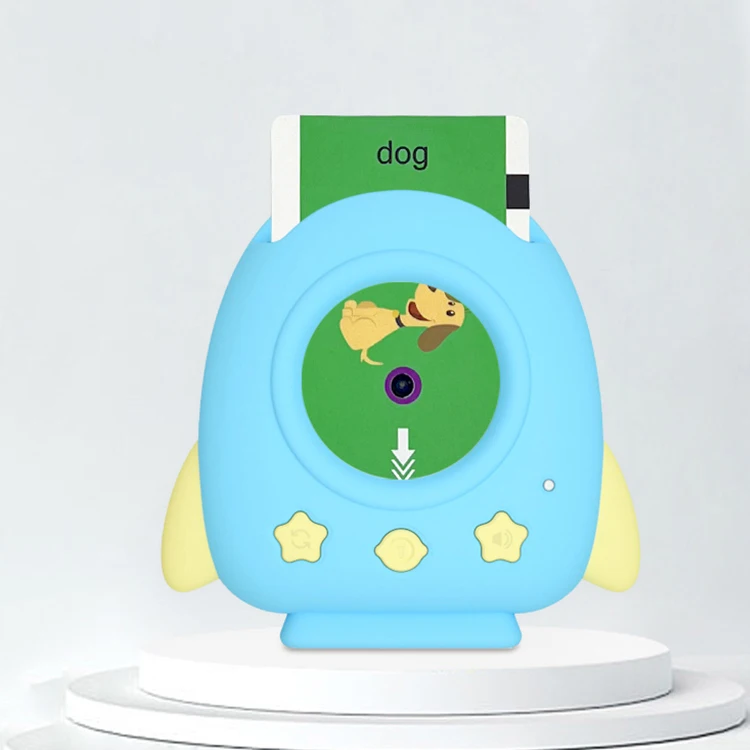 With Projection Lamp Preschool Flash Cards English Speaker Educational ABS Kids Learning Machine