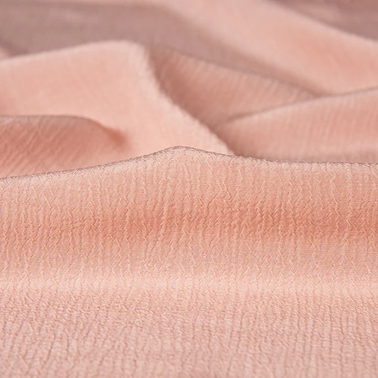 C19 Stock Organic Fabric Soft And Comfortable Breathable Clothing crepe cupro fabric for dress Manufacturer