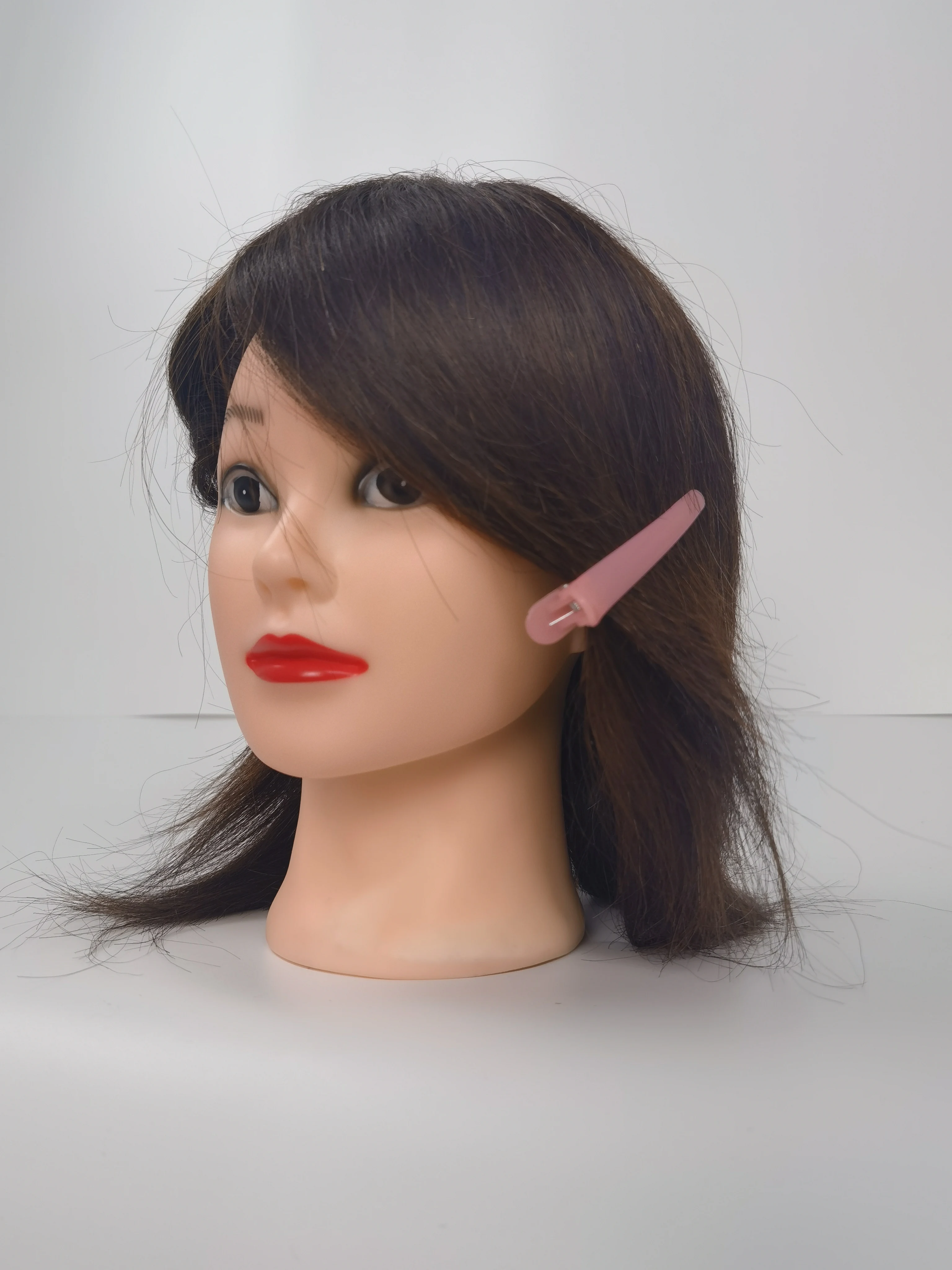 100%cheap human hair mannequin head for sales