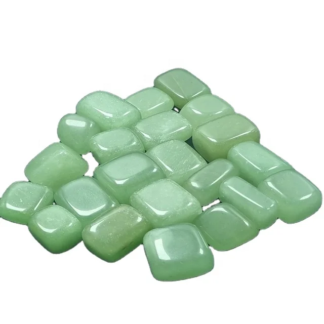 
Зеленый авантюрин, полированный барабан, Кристалл Рейки, чакра, исцеление, медитация, оргонит, Маятники 