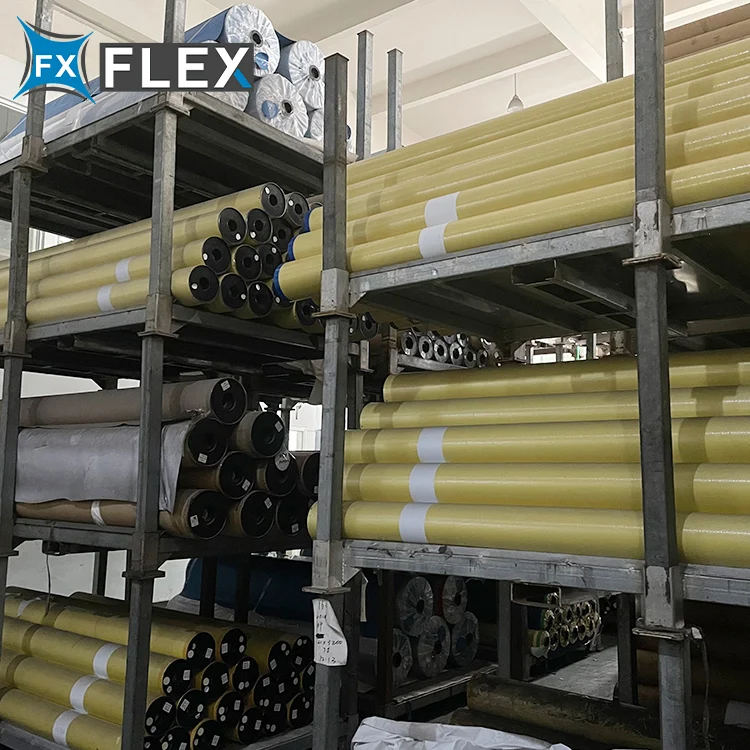 5.1m PVC Pana Flex Banner Sheet PVC Coated Tarpaulin Sollvent Printing PVC Vinyl Flex Banner Supplies Flex Banner Material