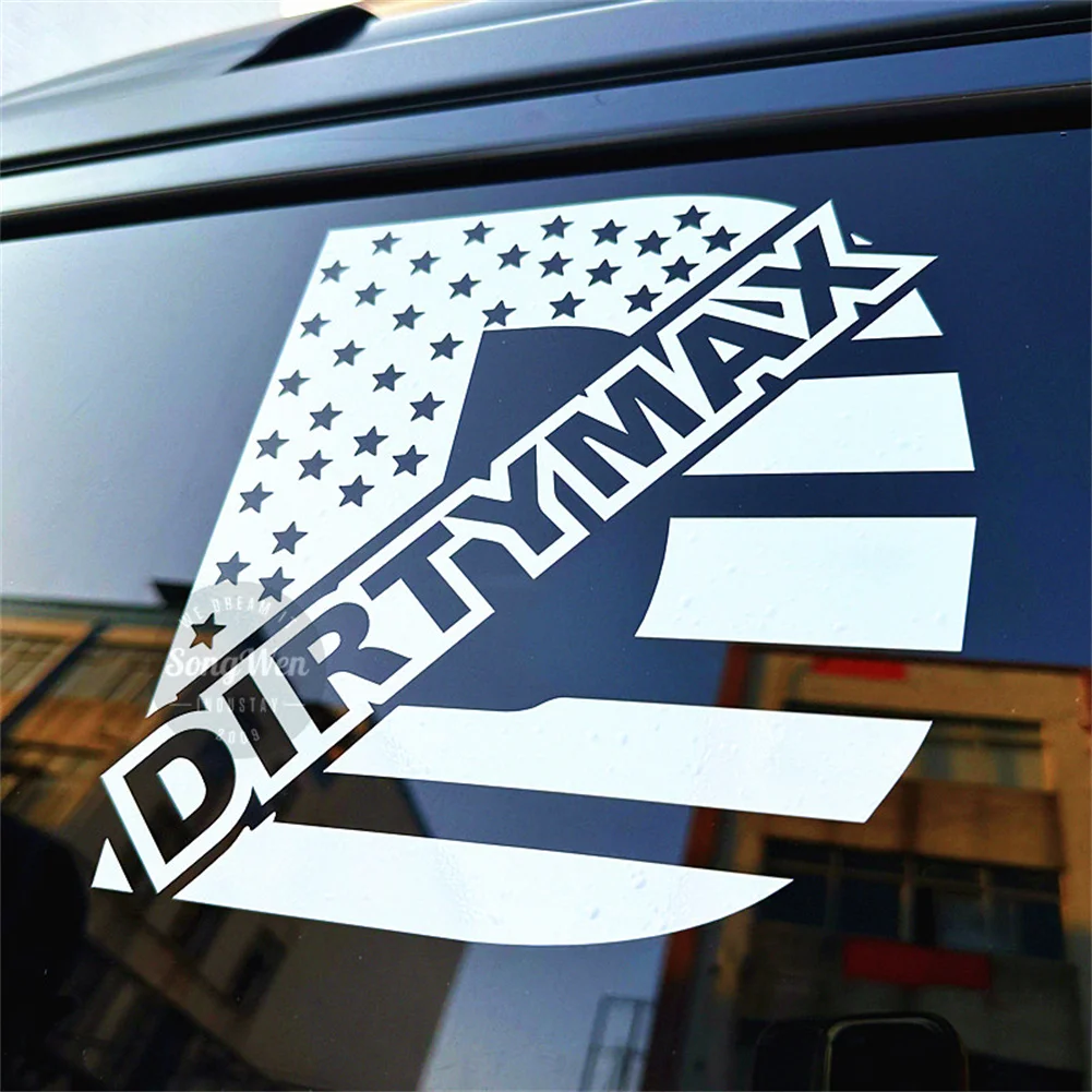 Weather Resistant Custom Car Window Sticker High Quality Print Auto Truck Transfer Decal Logo Sticker