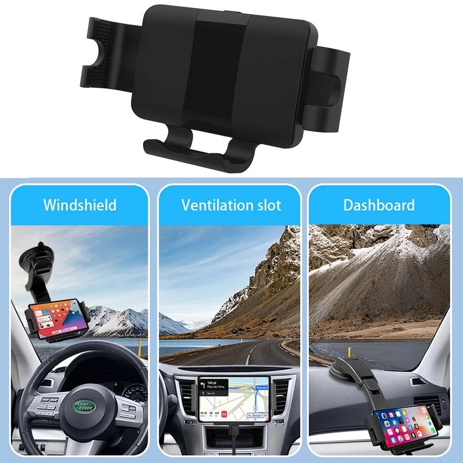 Automatic Clamping Car Wireless Charger for Samsung Galaxy Fold3 Note 10 S20 For Iphone 13 Pro Max Air Vent Mount Phone Holder