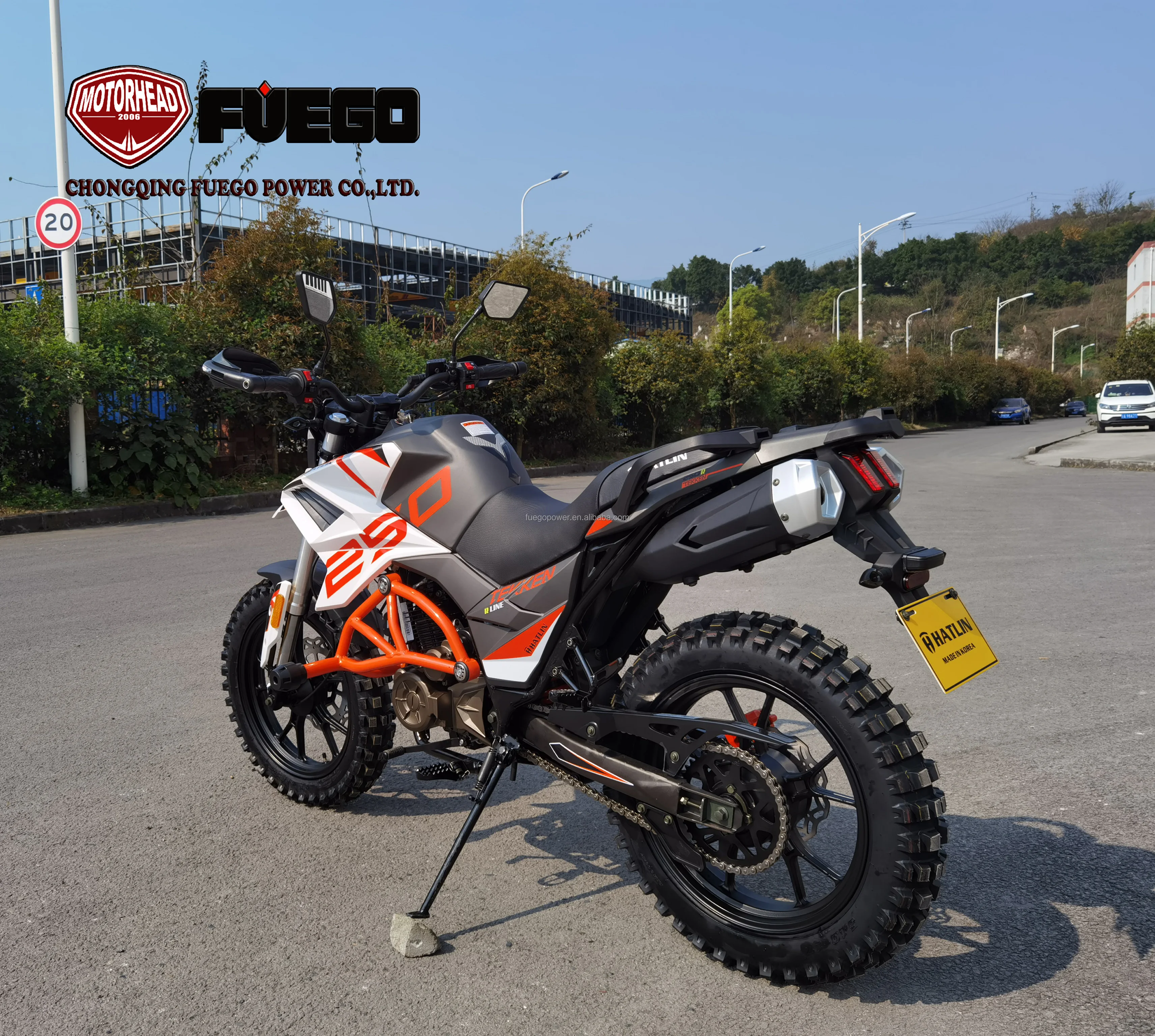 Gas Powered Good Quality Motorbike FUEGO POWER Offroad TEKKEN Motorcycle