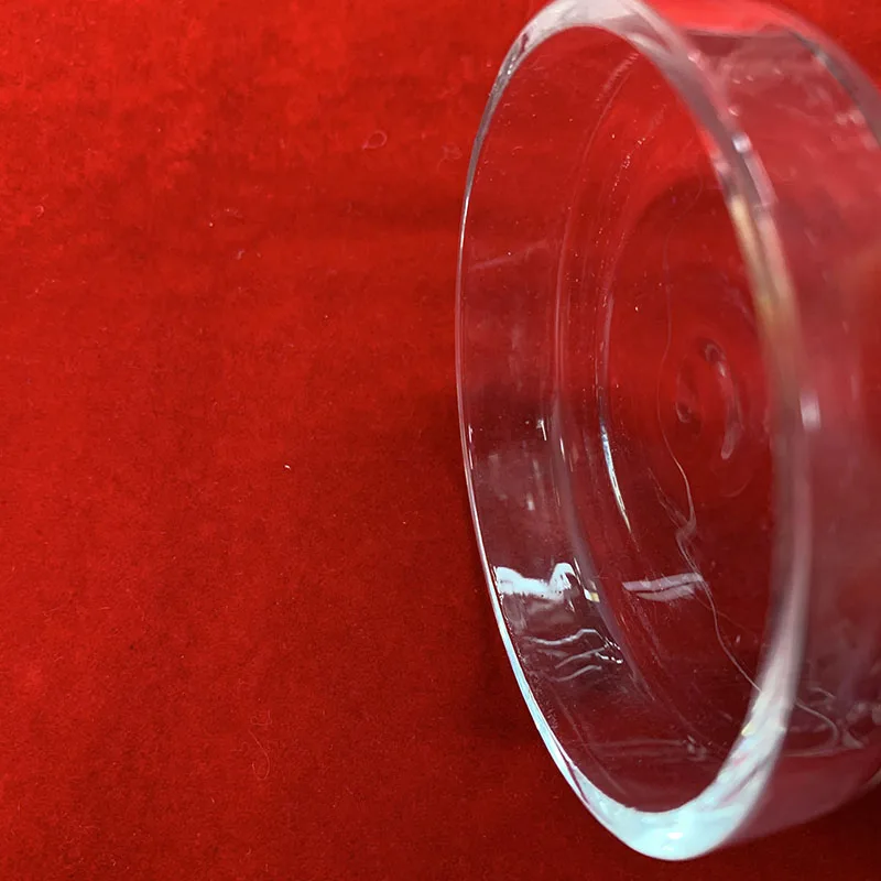 
90mm Diameter Transparent quartz glass petri dish 