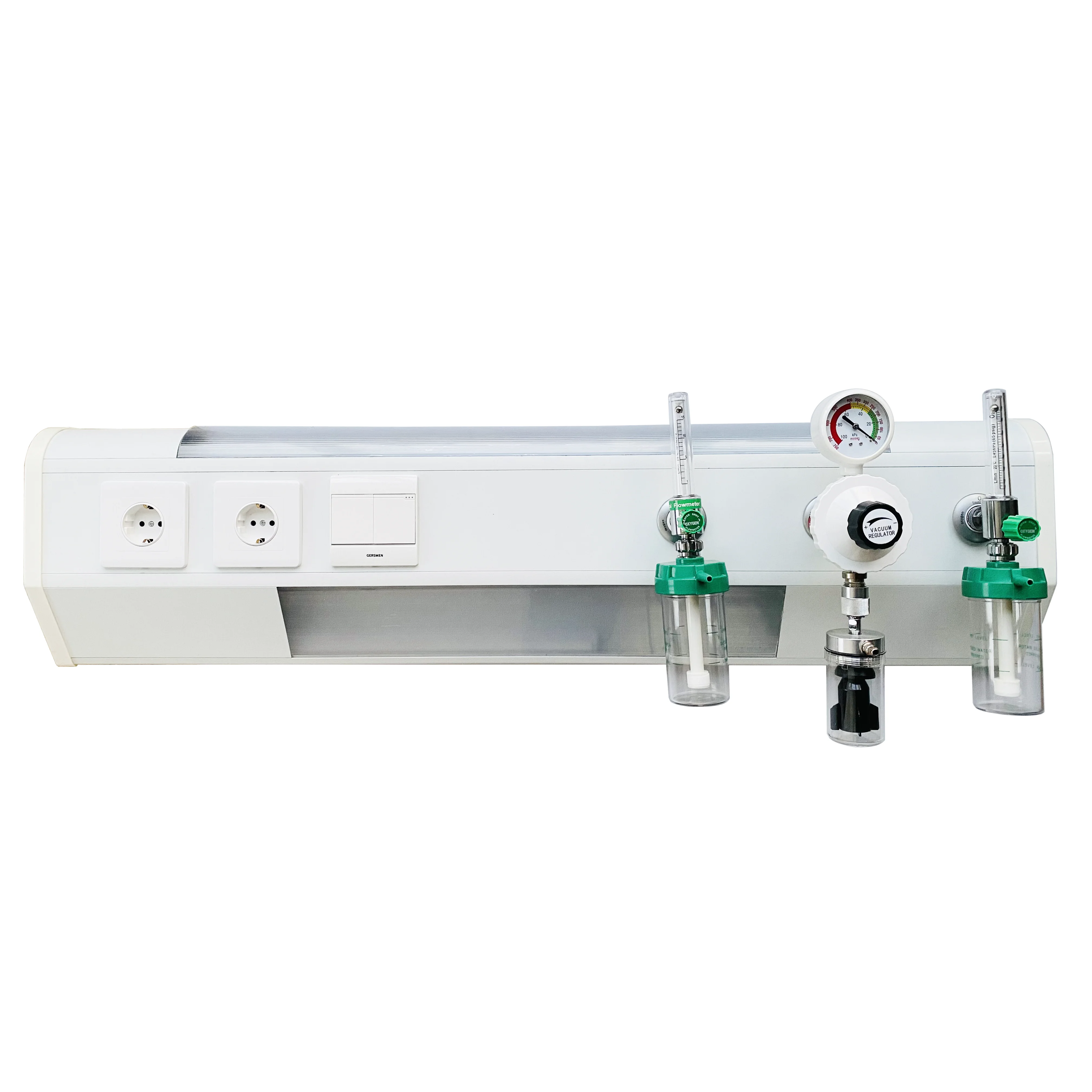 China Factory Supplied Top Quality Icu No Rail Bed Head Panels Hospital Bed Head Units with Light