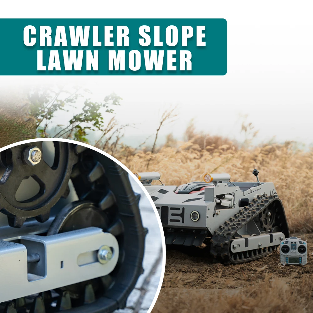 Grass Cutter 550mm Mini Robot Lawn Mower Prices RC Lawn Mower Remote Control Lawn Mower