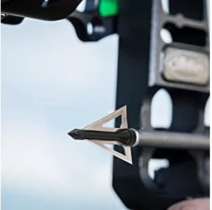 Hunting Broadheads, 3 Blades Archery Broadheads 100 Grain Arrow Tips for Hunting and Shooting Game
