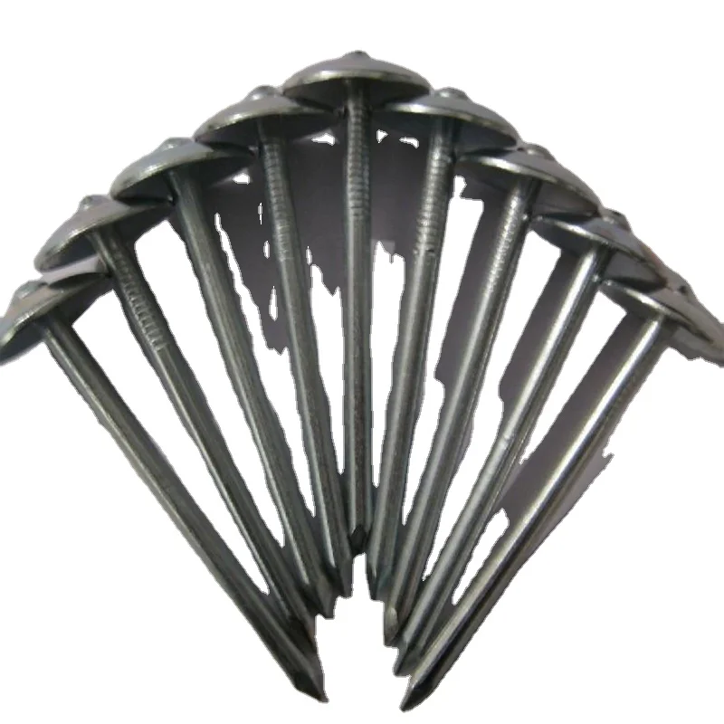 The factory sells cost-effective roofing nails with strong rust resistance and high hardness