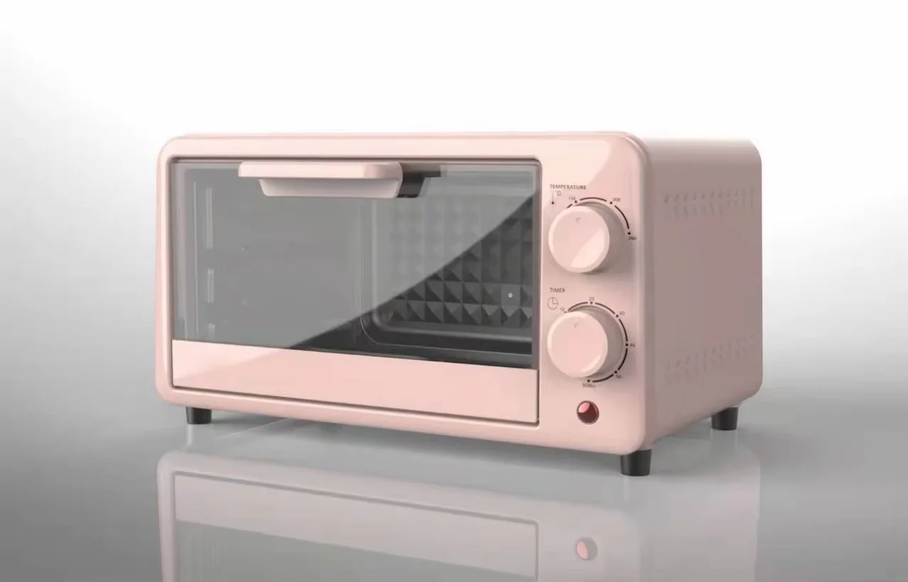 Manufacture Wholesale 10L Mini Electric Oven Stainless Steel Easy Clean Mini Toaster Electric Oven