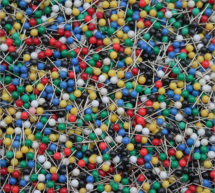 Factory Main Product  round ball head push pin map push pin