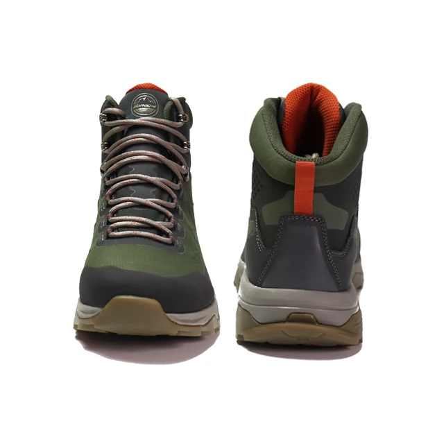 Hanagal large size lace up outdoor waterproof sport men shoes high top mountain shoes for men