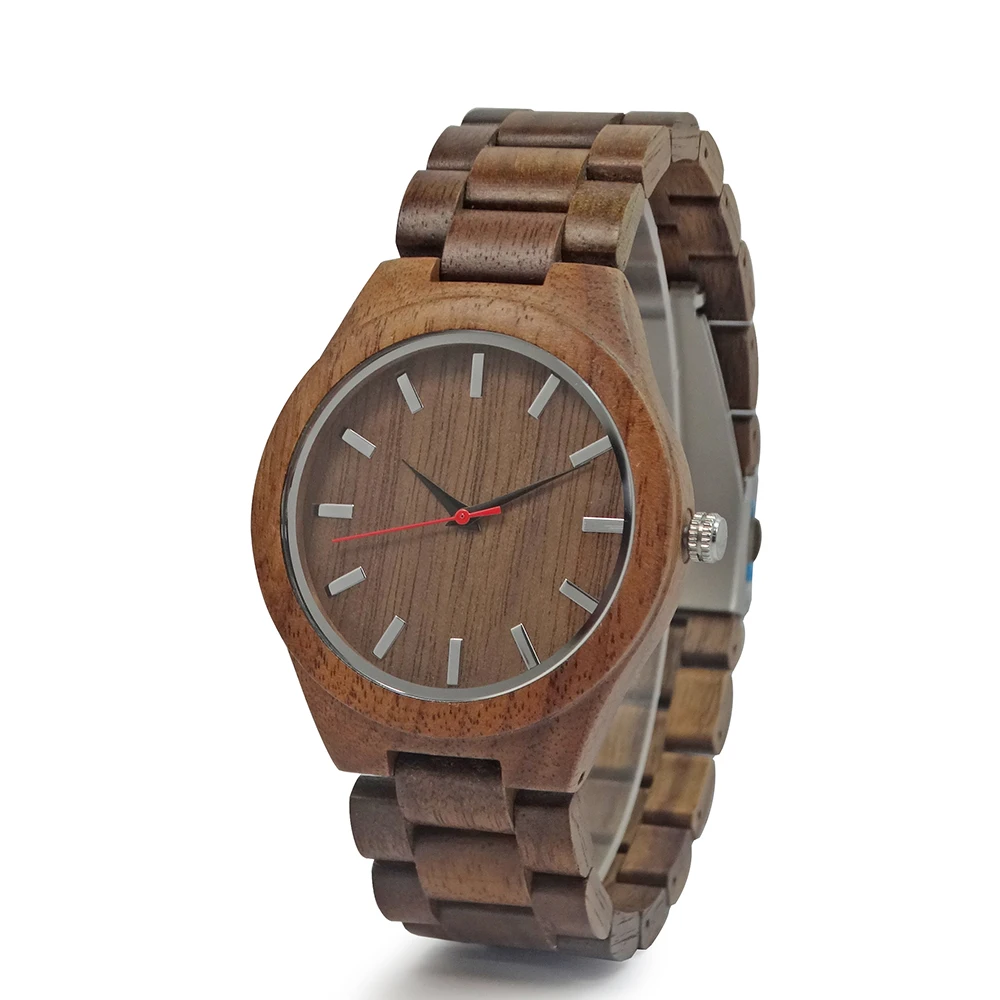 2022 popular Eco-friendly fashion&casual Waterproof Wood Watch Men Wooden business&dress watch women
