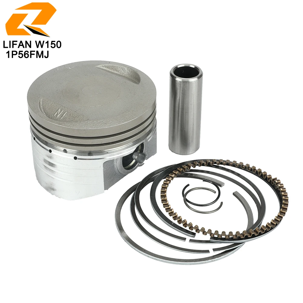 Motorcycle 56.5mm Piston 15mm Pin Piston Set For LIFAN 150 LF 150cc 1P56FMJ Horizontal engine Dirt Pit Bike ATV Parts