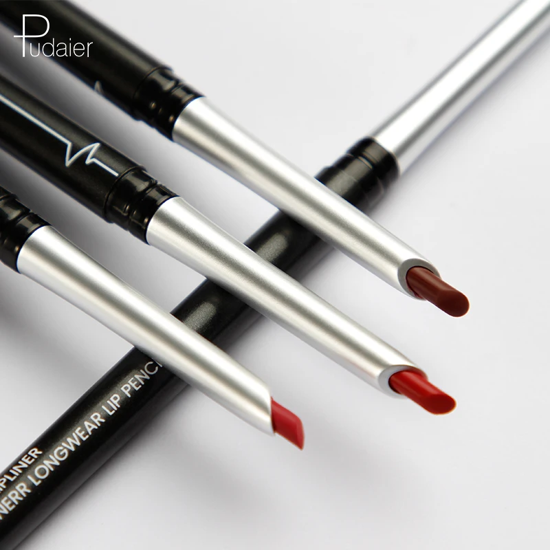 2021 High Quality  Brown Lip Pencil Private Label Matte Bulk Lip Liner Pigmented Lip Liner
