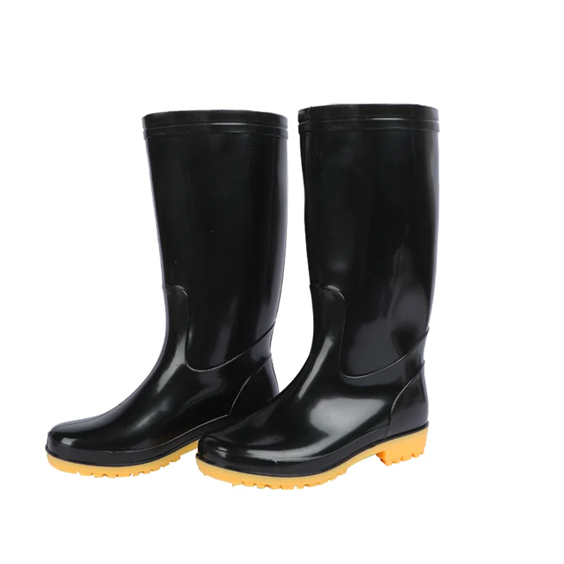 Waterproof Rubber Wellington Rain Boots, Wholesale PVC Gum Boots for Industry, Fishing Men & Women Manufacturer