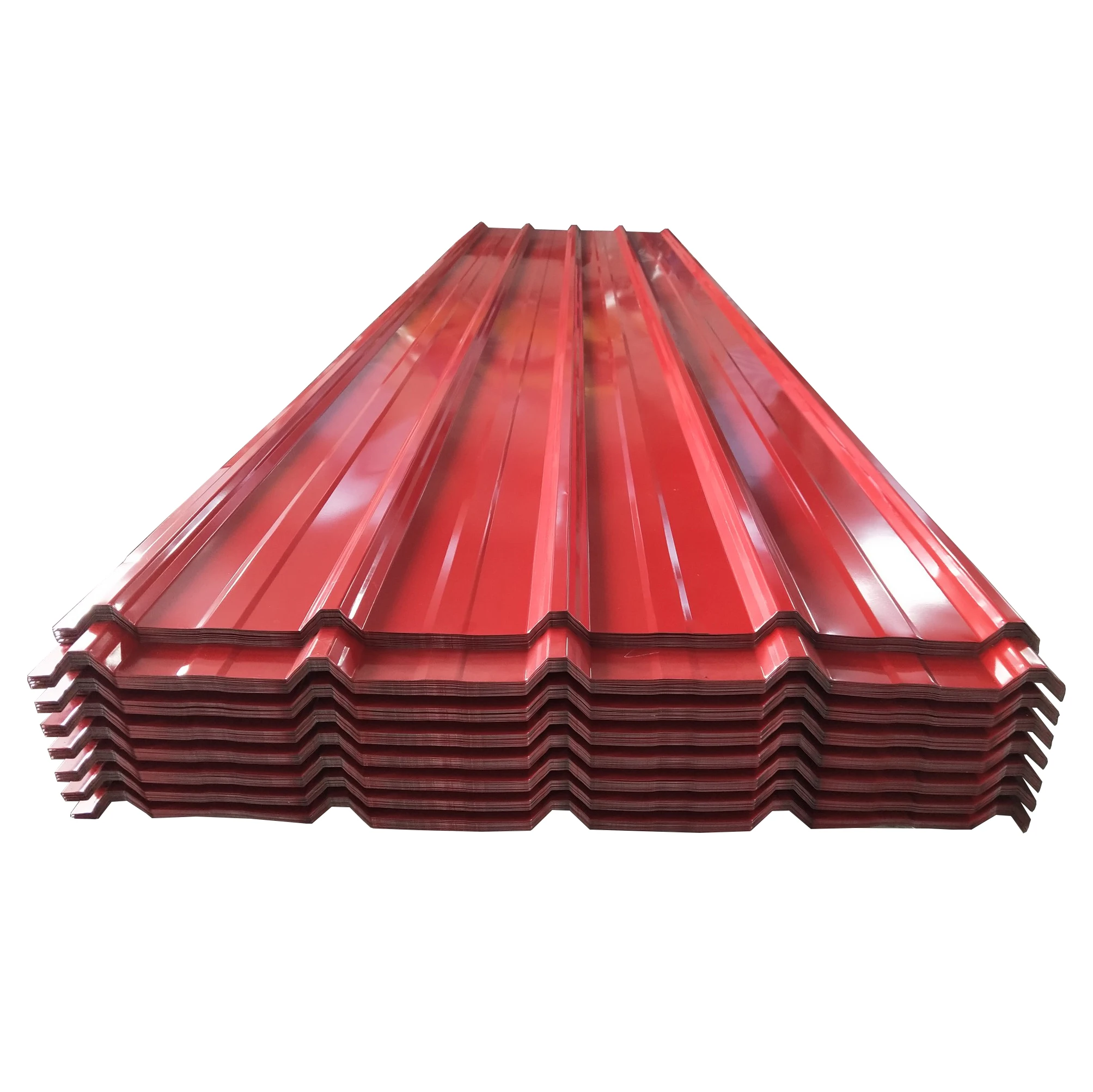 Roofing Sheet Factory Price Corrugated Steel Ral Color Coated Galvanized Iron Black Red White Customized
