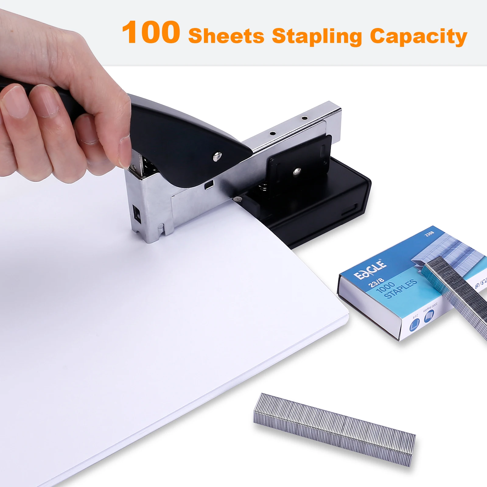 Eagle 938 Heavy Duty Stapler High-Quality Office Pinning Machine for Efficient Thick Paper Binding