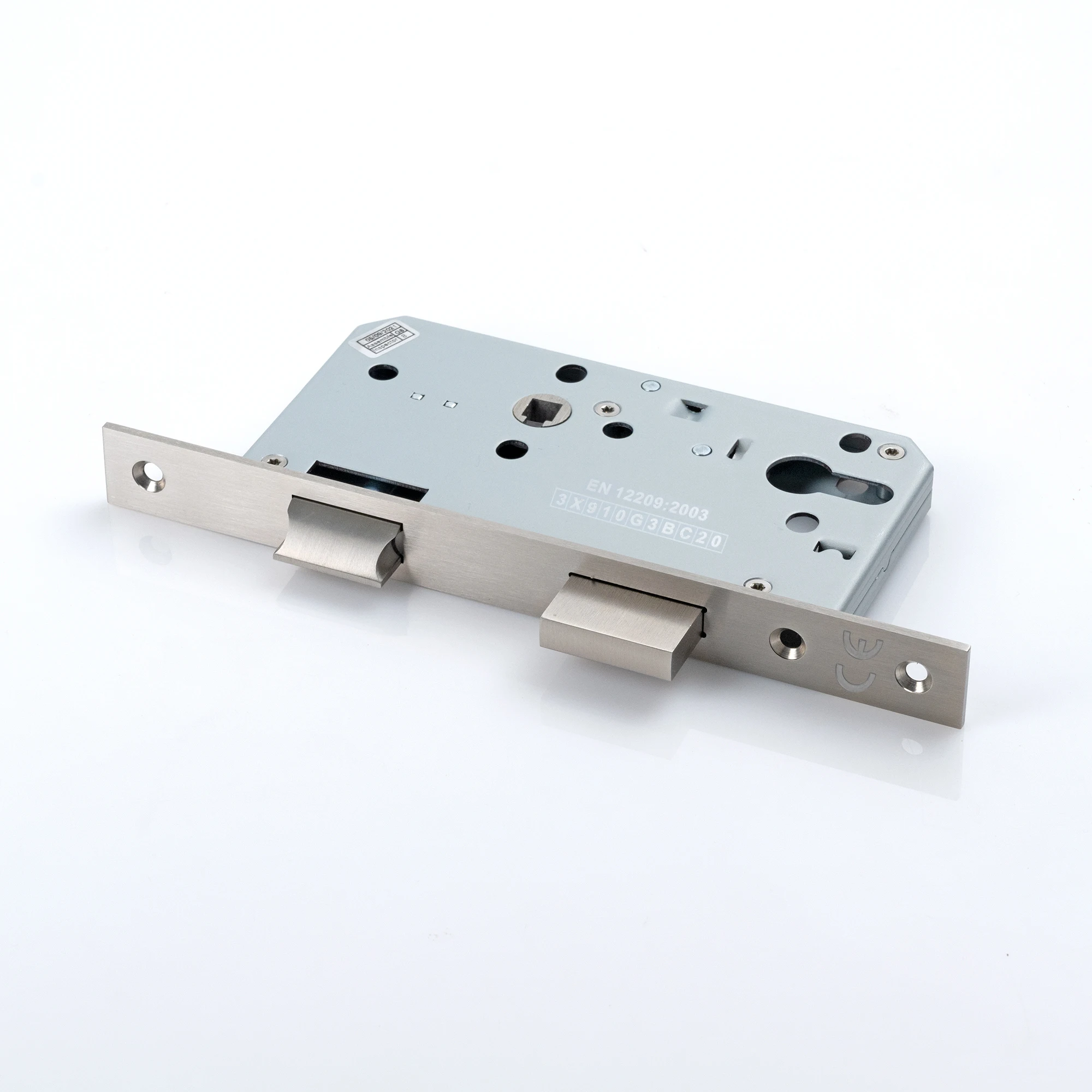 b60mm c72mm SS Mortise Lock EN High Quality Security Fire Lock Body for anti fire door