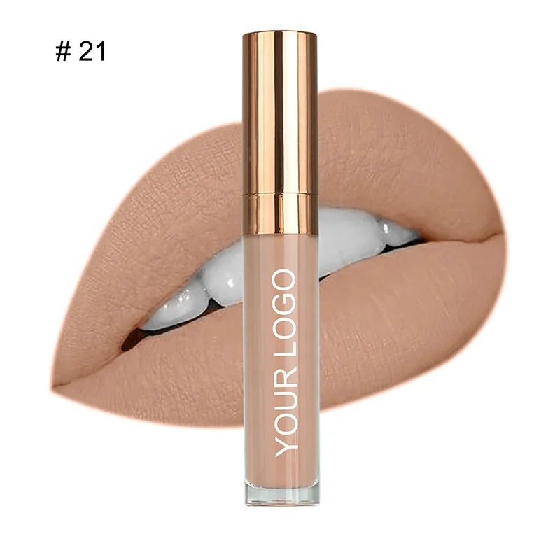 Good Sales 40 Colors Long Lasting Lip Collection Matte Liquid Lip Stick Private Label