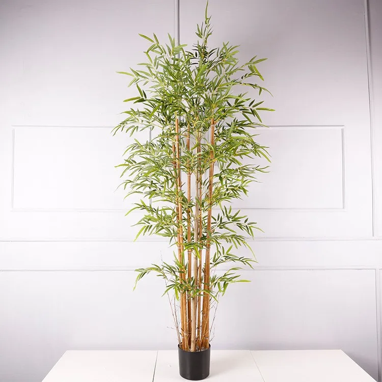 china wholesale High Quality Manufacturers Hot Sale Home Decor Simulation Plastic Plant Artificial Bamboo Plants