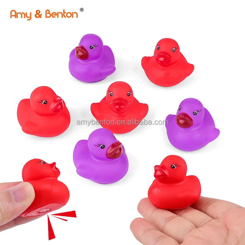 Mini Toys Rubber Duck Baby Bath Ducky Duck Toys For Kids Party Favors